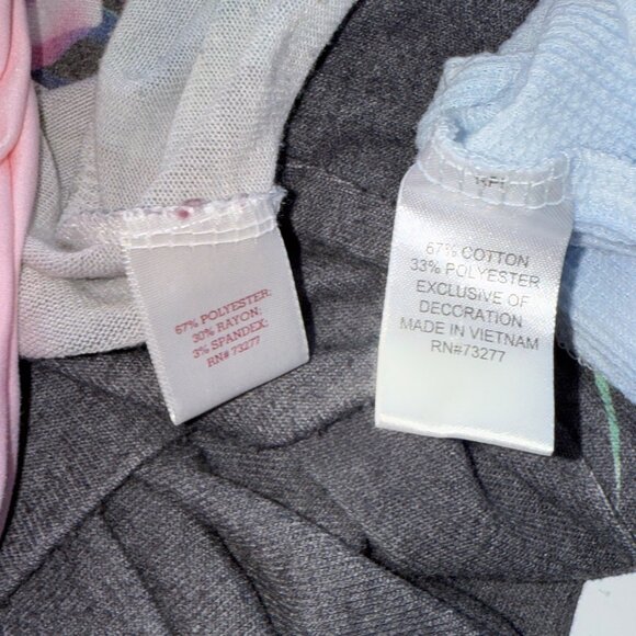 So Long-Sleeve Tops Floral & Tie-Dye & Pink Prints Bundle Womens XL (3-Pack) - Picture 12 of 16